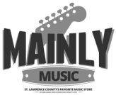 Mainly Music | 315-769-6150 | Acoustic & Electric Guitars, Band Instruments & Accessories |  Serving Massena, Potsdam, Canton, Malone, Ogdensburg and Cornwall, Ont. since 1995.
